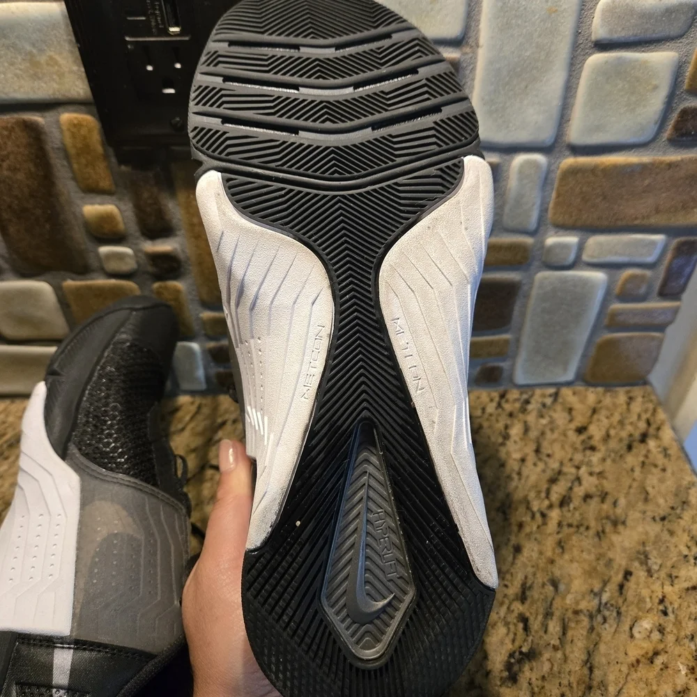 Nike Metcon 7 Black Athletic Shoe Size Womens 10 - Picture 6 of 9